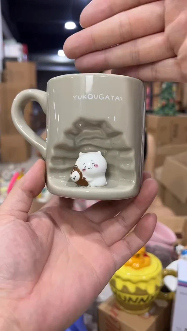 瓷片原盒吉伊树洞杯