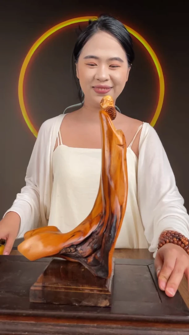 柏木（崖柏）手工摆件,先抢先得! 编号:272