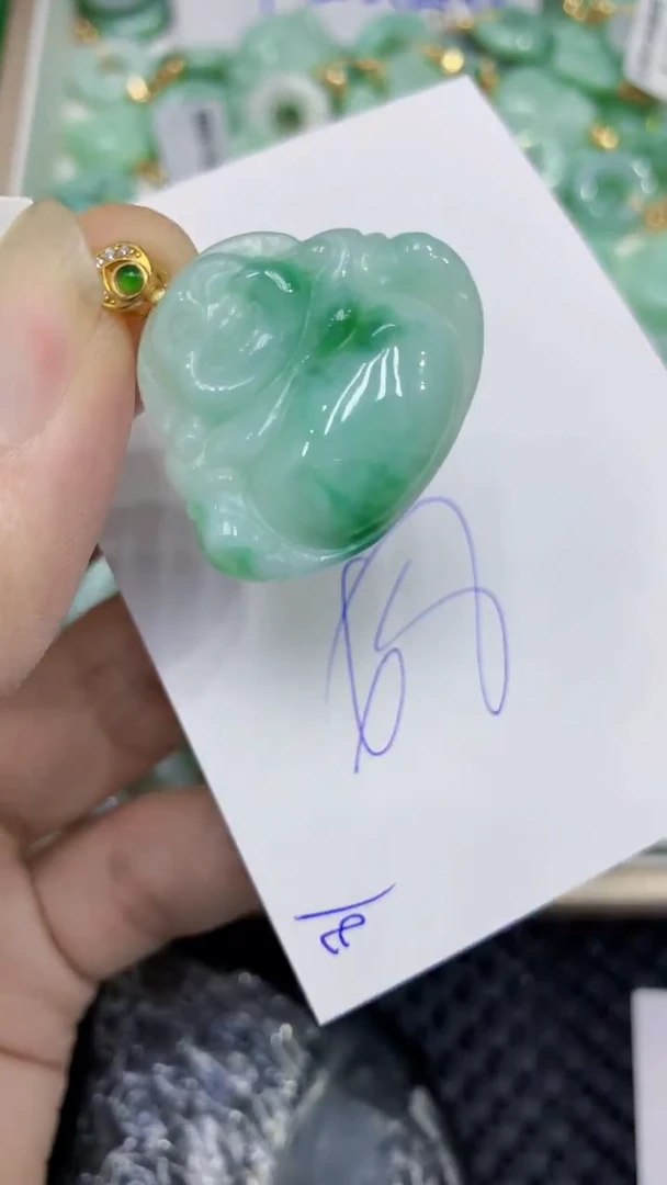 颈饰未镶嵌翡翠缅甸A货翡翠