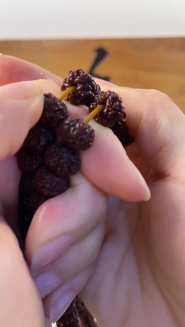 手串金刚菩提平细长10