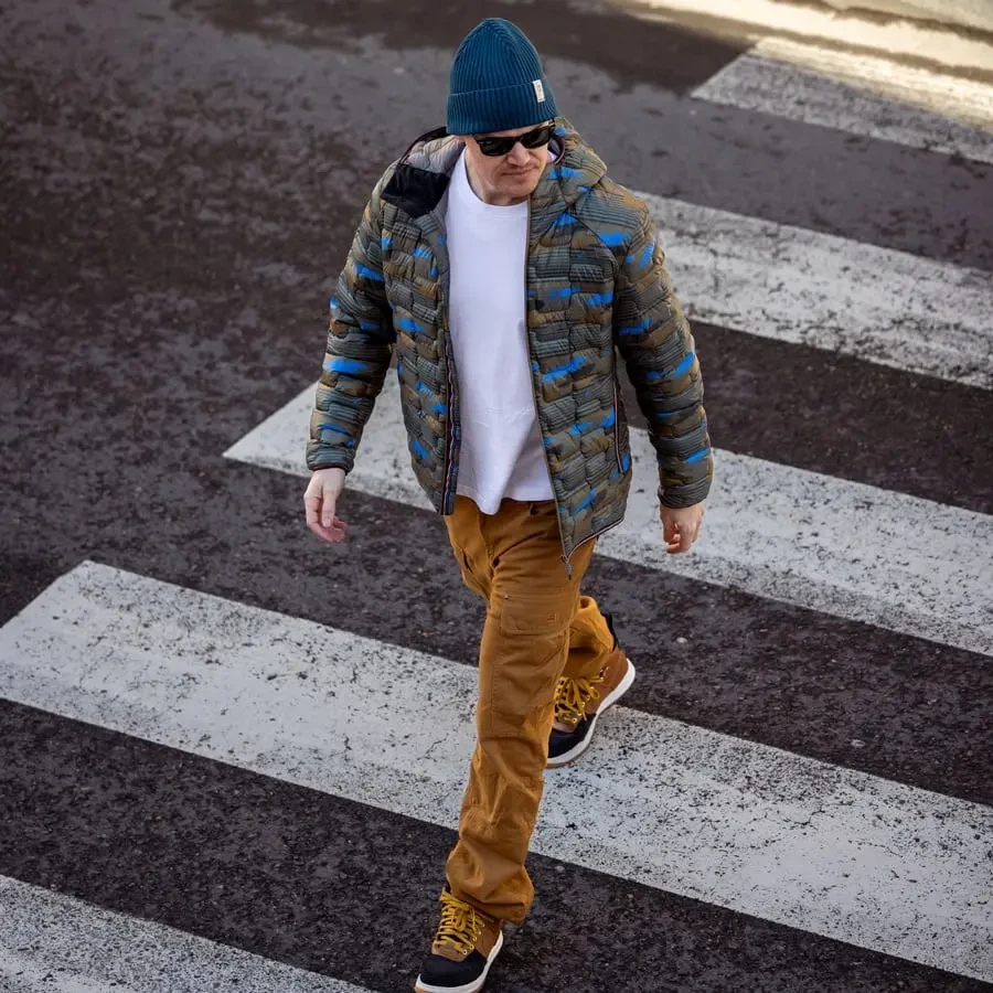 瑞典elevenate男款连帽保暖户外棉服Men's Motion Hood