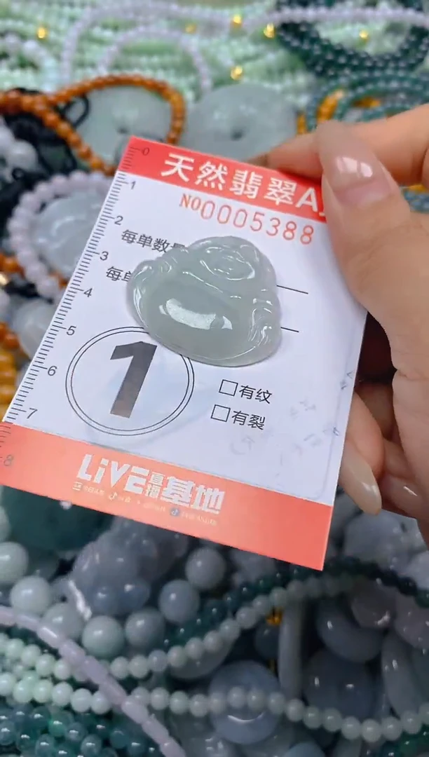 翡翠未镶嵌颈饰闪购0005388