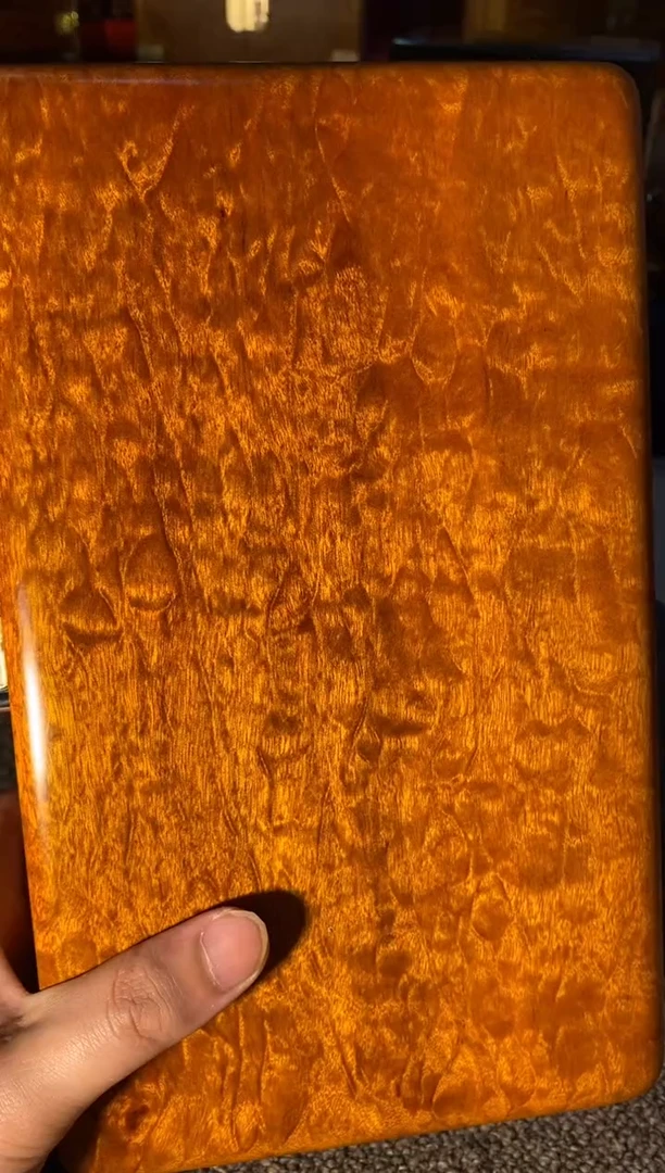 【闪购商品】金丝楠木艺金丝楠首饰盒F3