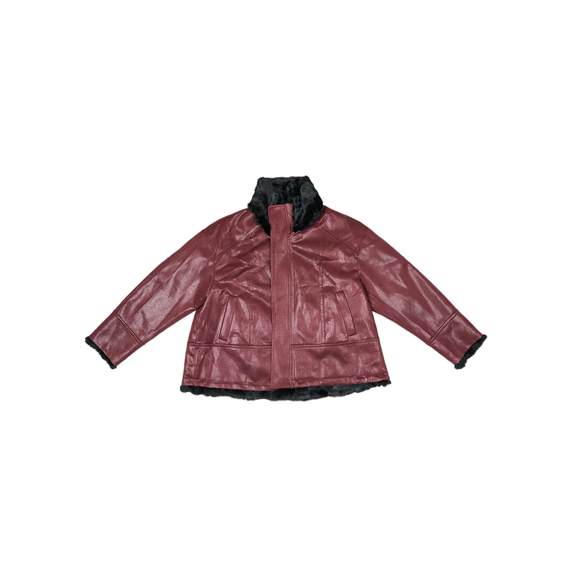 【U.M】雪域两面穿兔皮毛外套保暖皮草獭兔