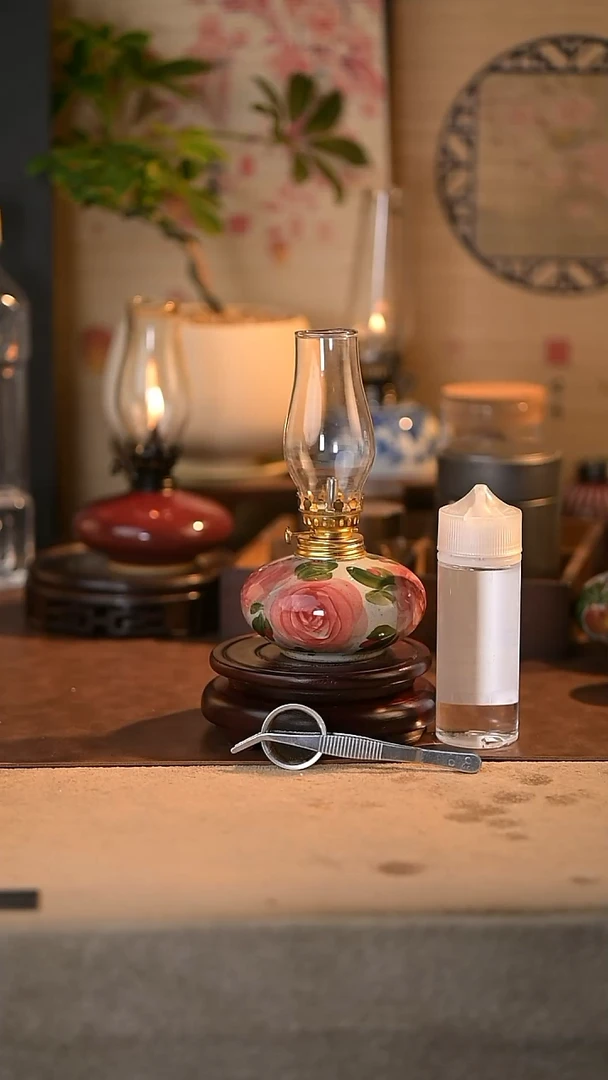 林*R景德镇陶瓷香薰灯摆件