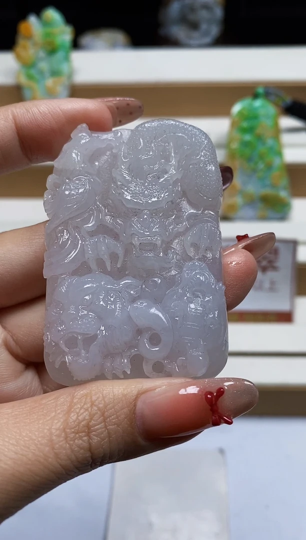颈饰未镶嵌翡翠翡翠A货