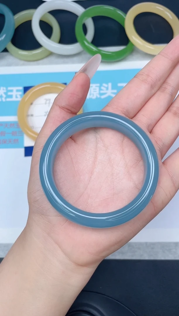 未镶嵌手镯石英质玉80/5859
