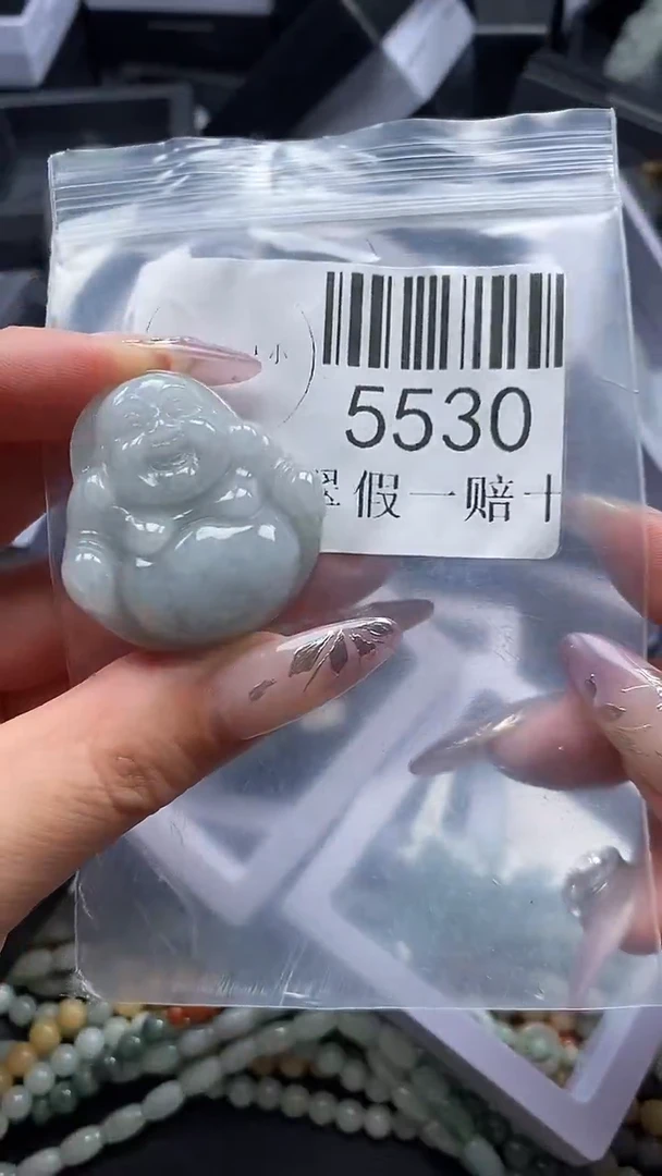 吊坠(不含链)未镶嵌翡翠5530