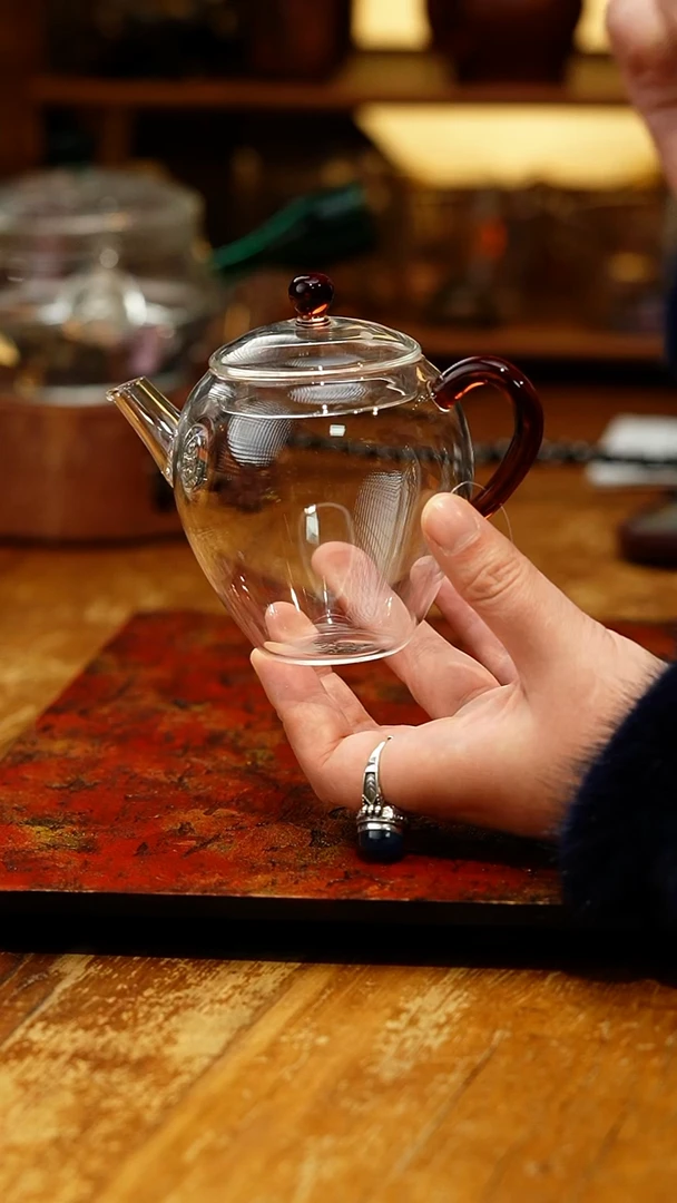 【闪购商品】禾器/晶彩文巧壶/琥珀色