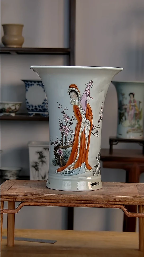 景德镇陶瓷手工花盆