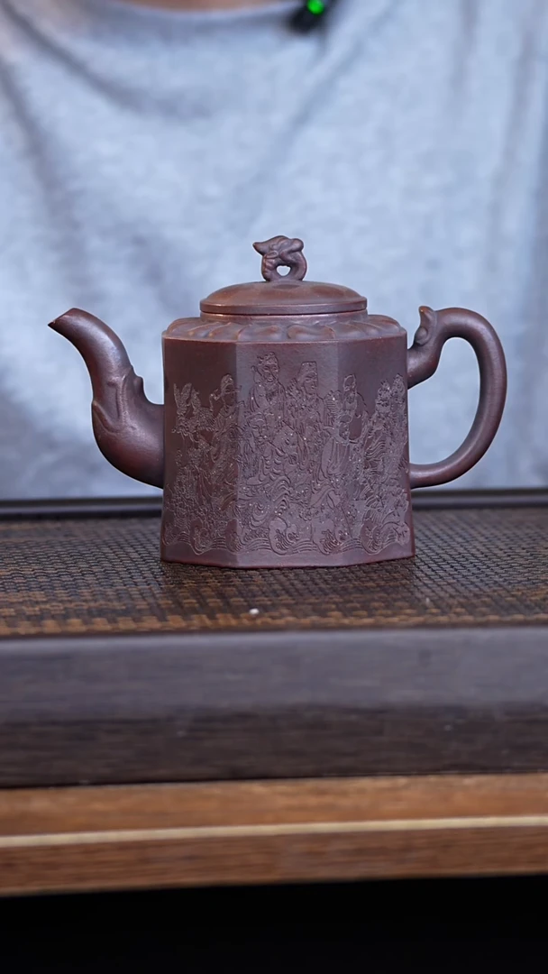 茶壶紫砂宜兴手工原矿紫砂壶001