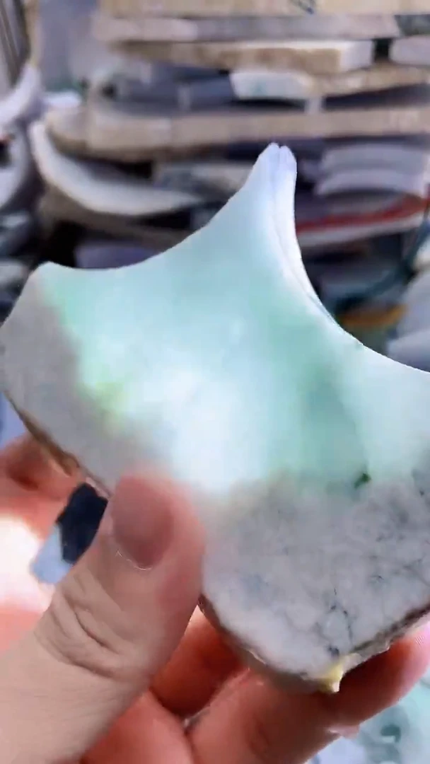 裸石翡翠天然A货翡翠板料