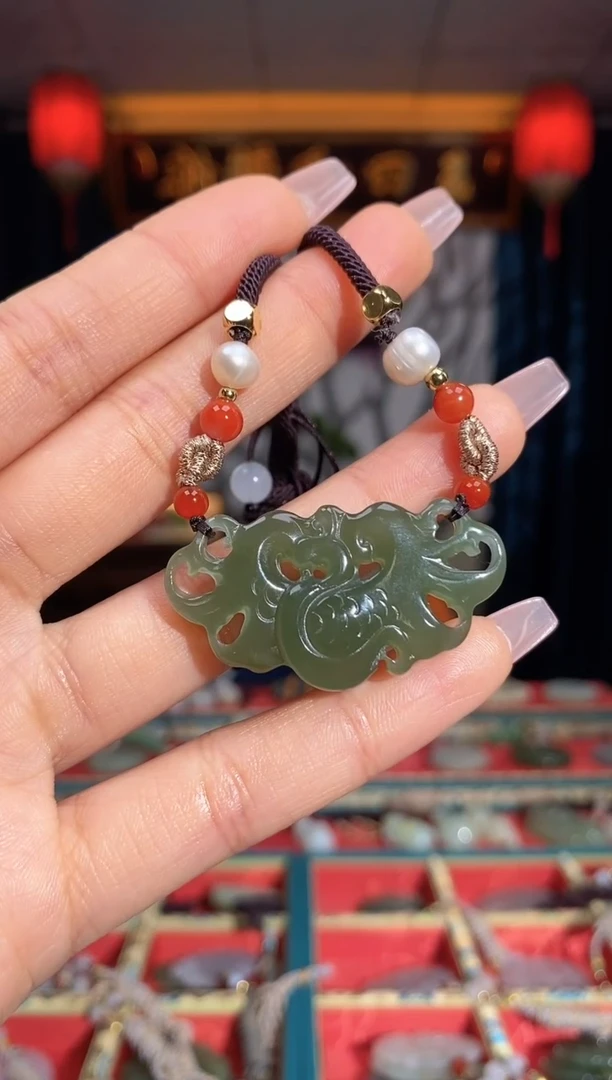 【闪购商品】和田玉颈饰未镶嵌凤凰