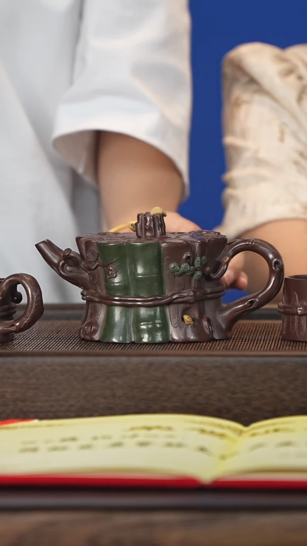 茶壶紫砂宜兴紫砂壶jxk2550  一壶2杯