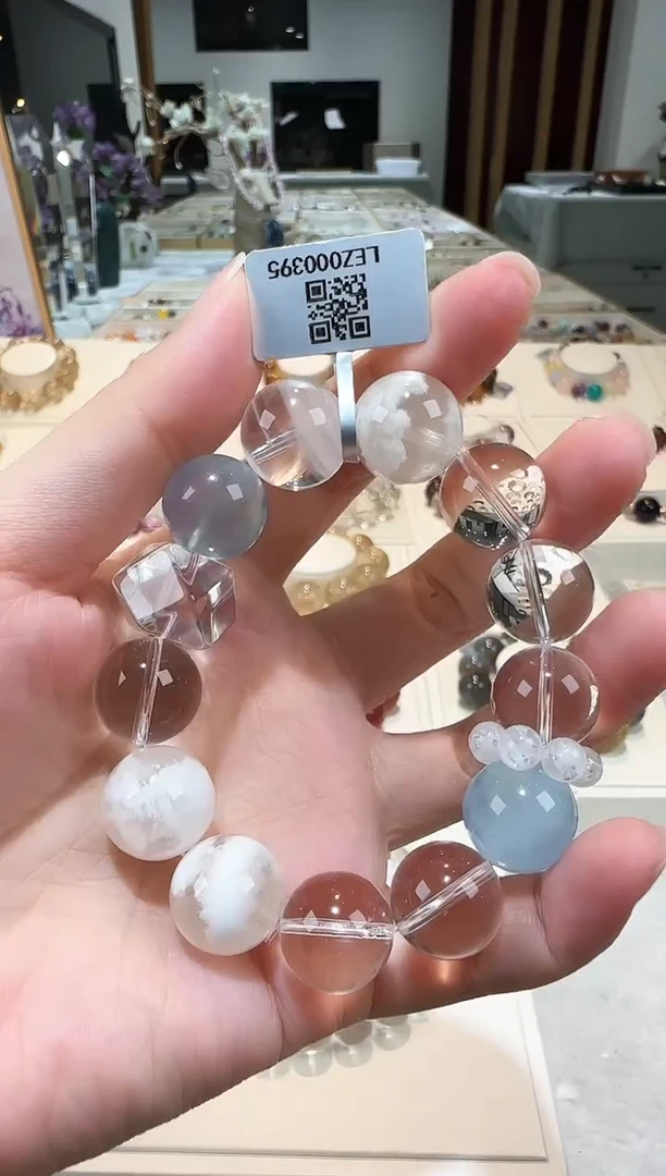未镶嵌手串石英质玉手串