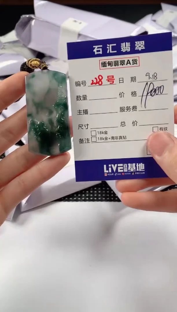 颈饰未镶嵌翡翠1