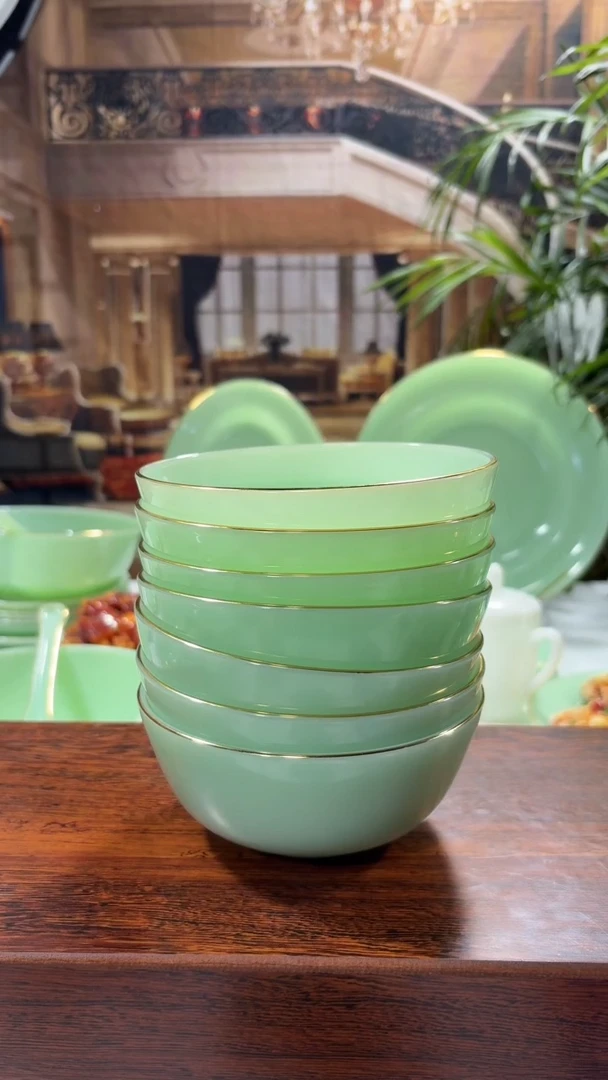 【闪购商品】...5.5英寸玉瓷碗4个口径13.8厘米