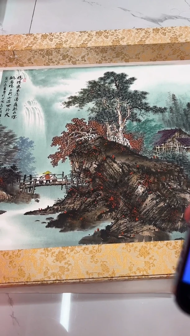 国画画家陆远华纯手绘原作