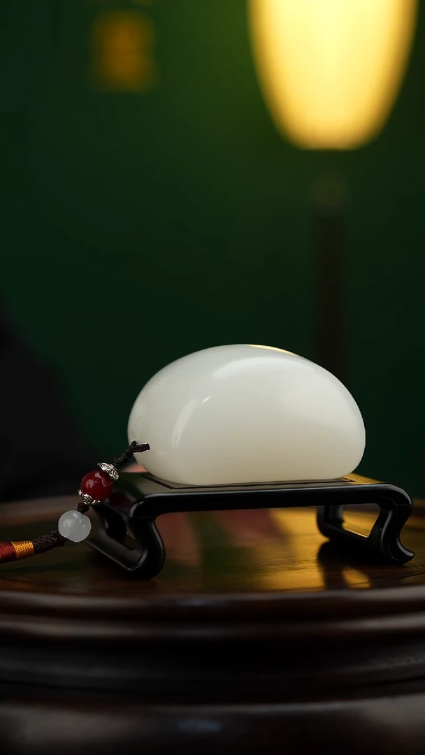 玉【福气小馒】天然玉石摆件