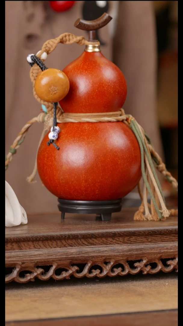 113号精品天然大漆酒葫芦一物一拍~