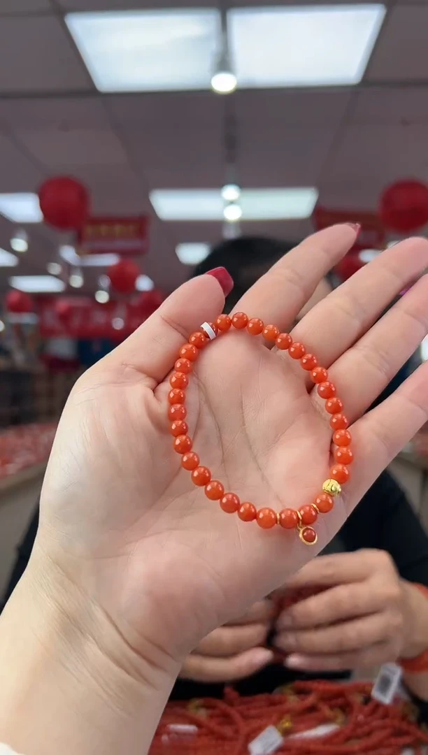 【闪购商品】南红玛瑙珠串未镶嵌多样发其一/5/610338614