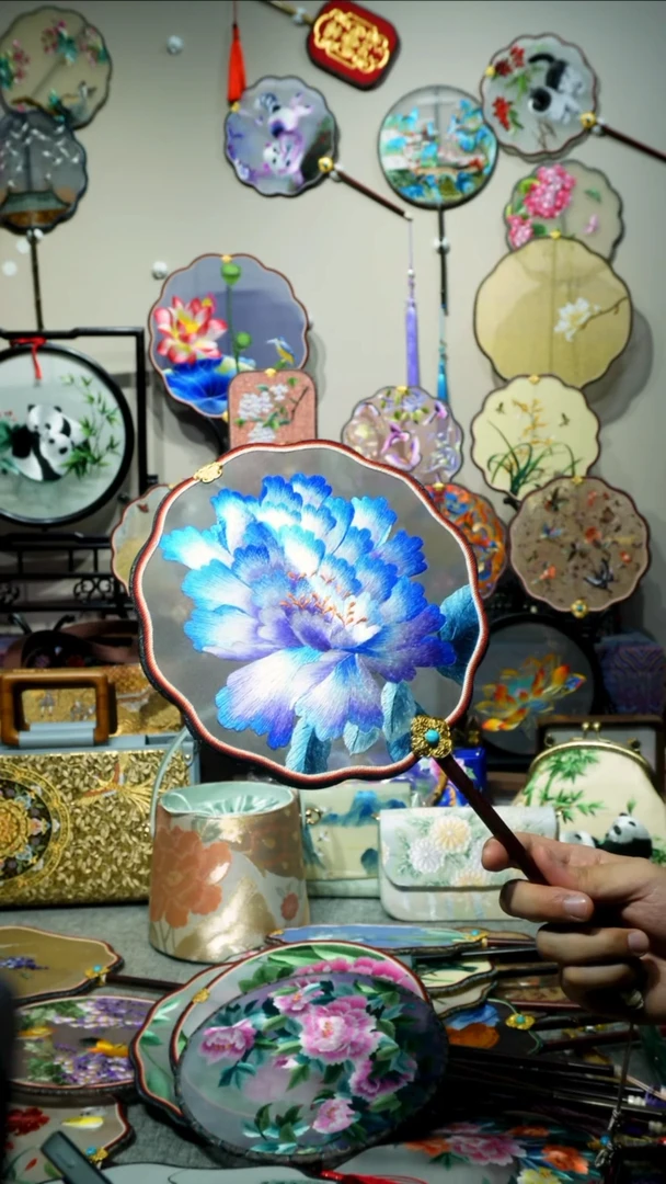 刺绣纯手工苏绣艺术品