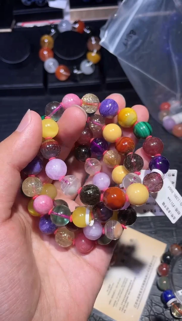 【闪购商品】水晶手链未镶嵌多宝单圈A11（多样性发其一）