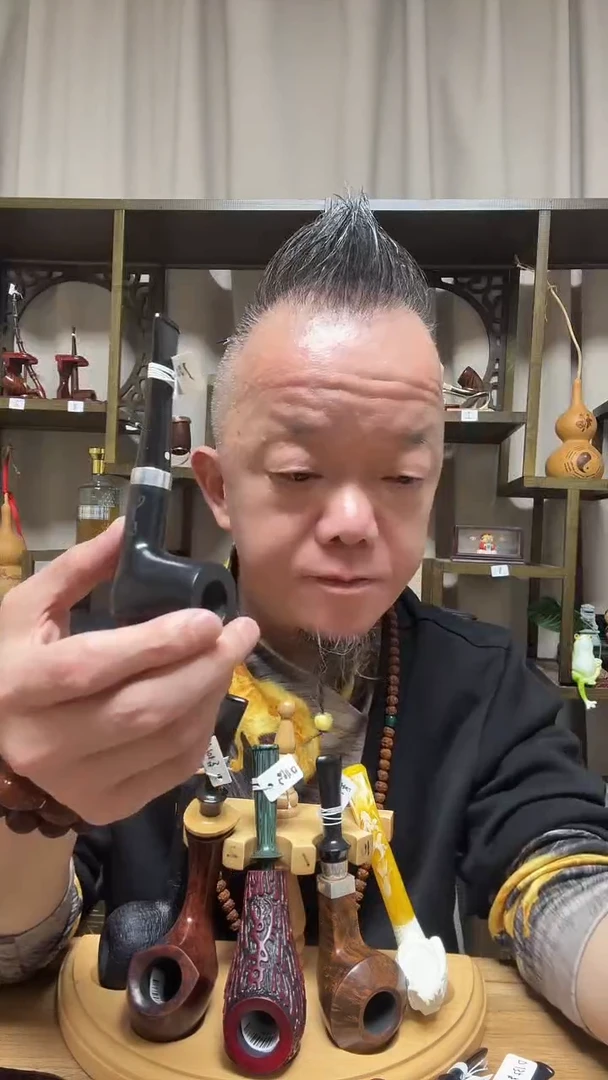大*s107纯手工石楠木烟斗