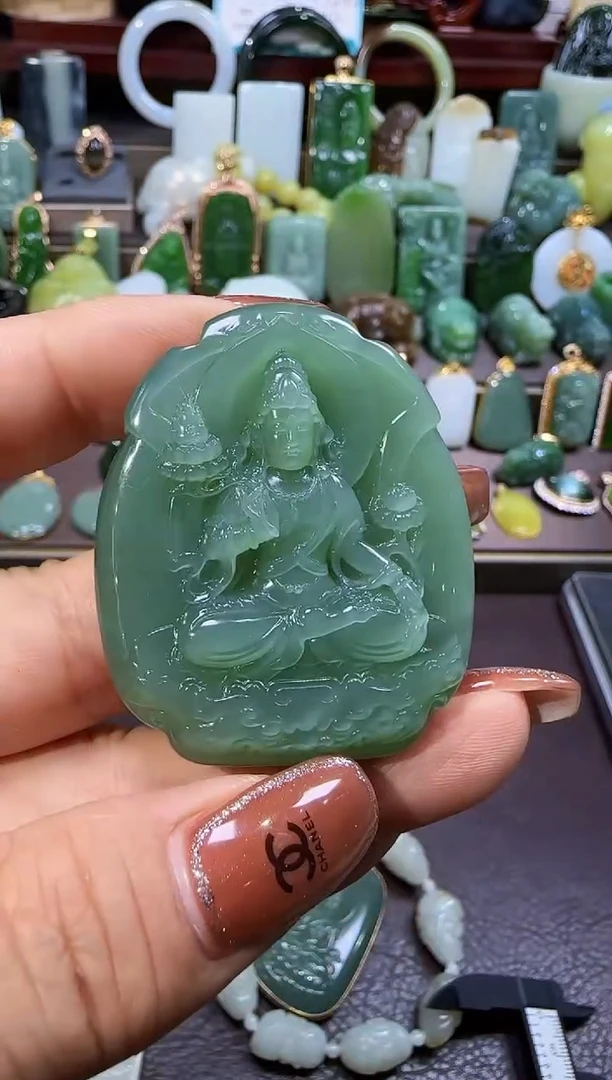 未镶嵌和田玉挂件【宏1004】37