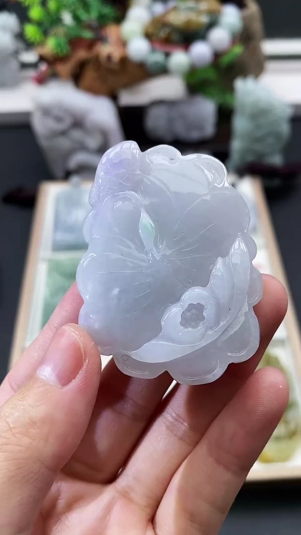 颈饰未镶嵌翡翠天然缅甸A货翡翠