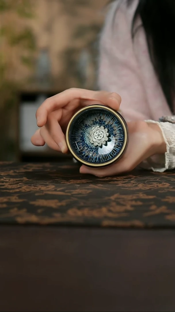 景德镇陶瓷杯碗柴烧多人