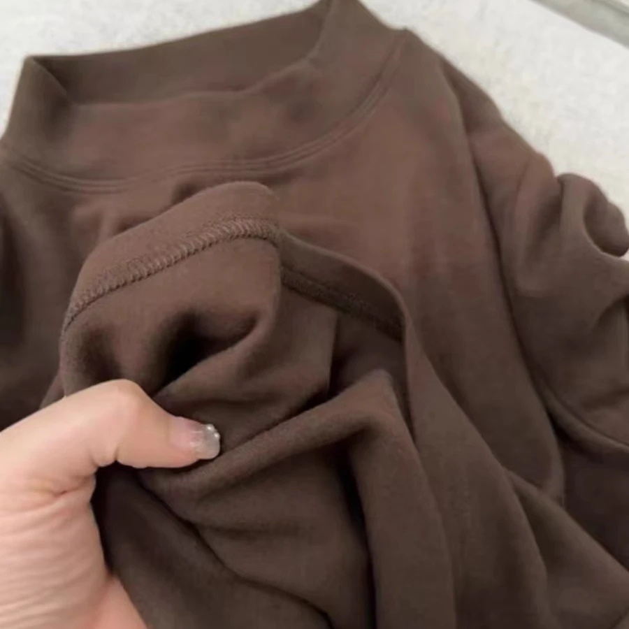 自发热中领女士打底衫443