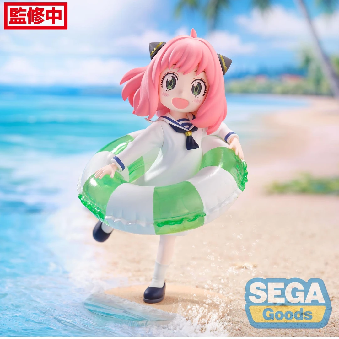 SEGA 世嘉 Luminasta 间谍过家家 阿尼亚 夏日度假沙滩 景品手办