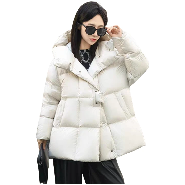 秋冬女款韩系ins衣服时尚中长款加厚加宽加大羽绒服女反季大清仓