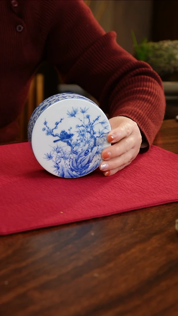 【闪购商品】杯子聚澜堂花鸟烟灰缸