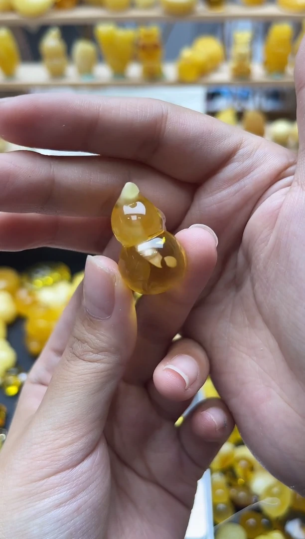 琥珀未镶嵌珠宝奇石141琥珀蜜蜡微瑕