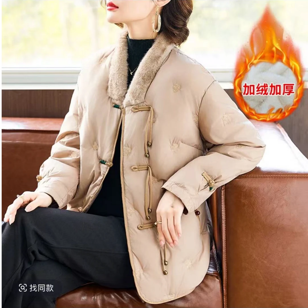 313-秋冬爆款潮流上衣女款加厚保暖