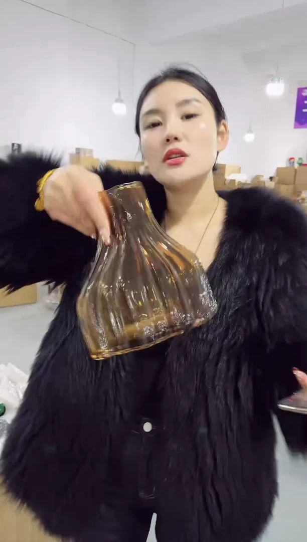 【闪购商品】无铅玻璃UU外贸仓-微瑕花瓶--40B6