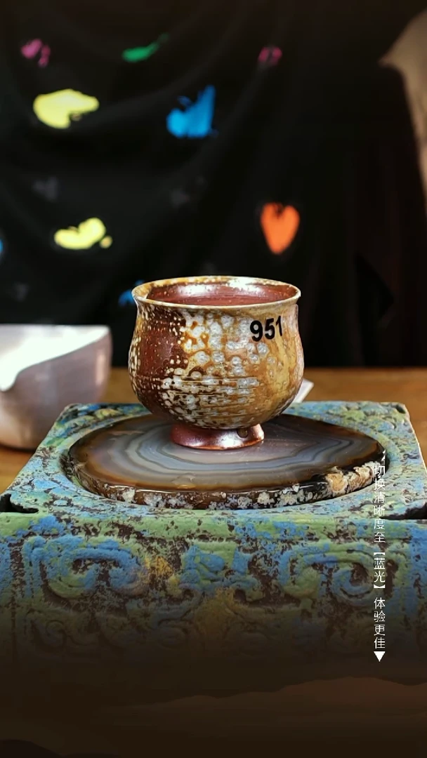 951木鱼炻纯手工茶器敏