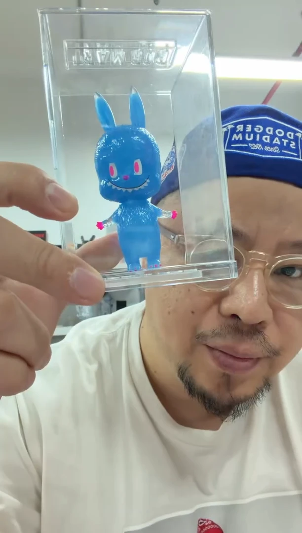 动态1拉嘎布蓝夜光小胶带展示盒