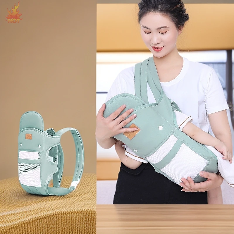 新生儿宝宝背带简易横前抱式多功能轻便抱娃神器解放婴儿外出双手