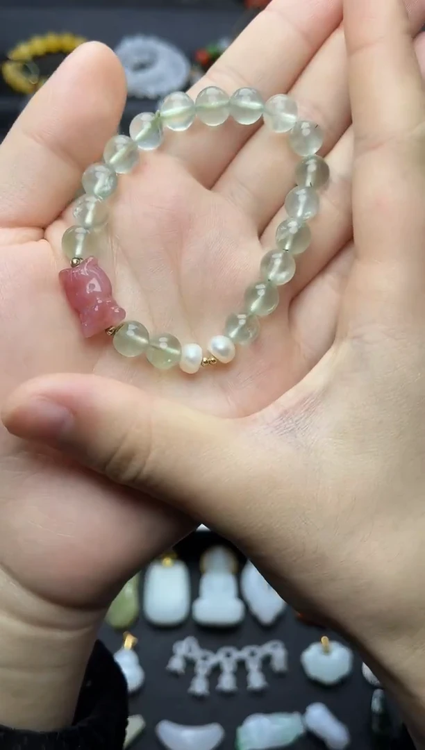 未镶嵌手串水晶单圈手串06