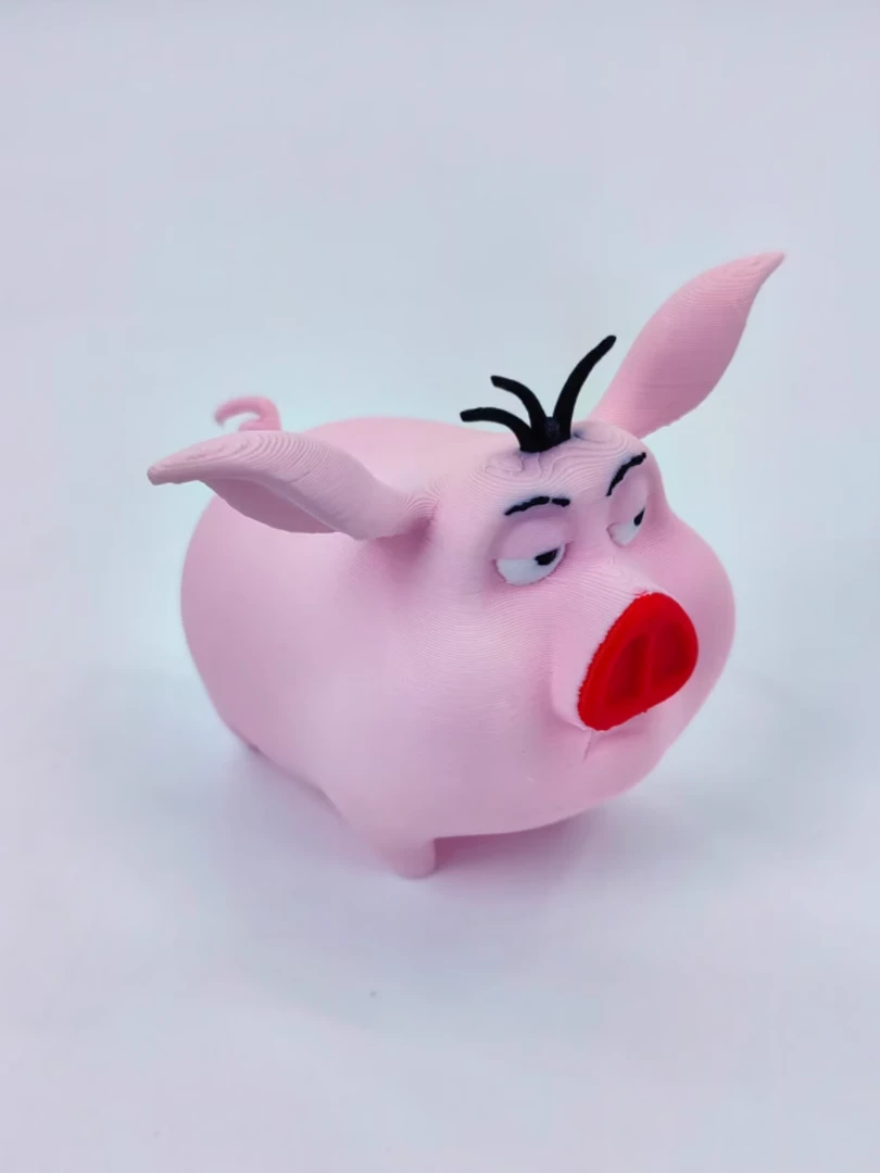 3D打印哪咤飞天猪太乙真人的猪存钱罐摆件哪吒之魔童闹海动漫周