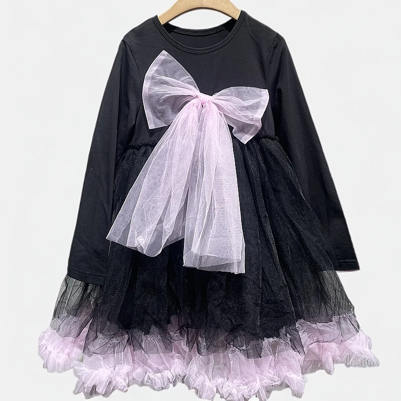 Qimoo/淇木24春季女童重工拼接公主裙梦想家系列连衣裙QCL1LC341C