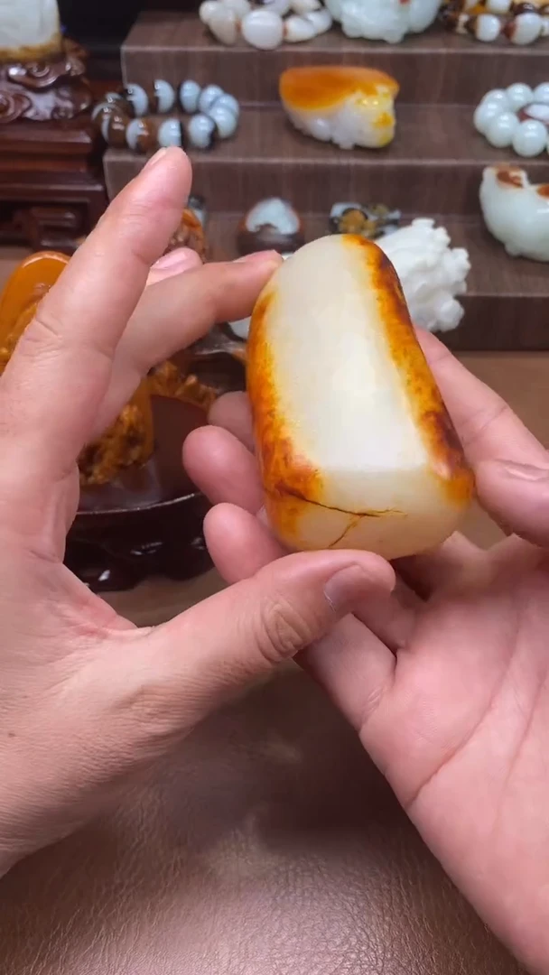 未镶嵌和田玉把件冲*！1