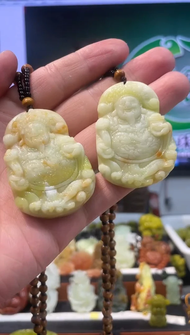【闪购商品】岫玉吊坠未镶嵌多样性发货*拍一发一