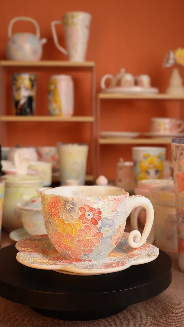 景德镇手绘小杯子