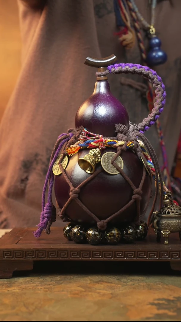 128大漆一物一拍记葫堂出品【不带手串】