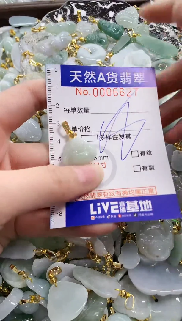 颈饰未镶嵌翡翠天然A货翡翠