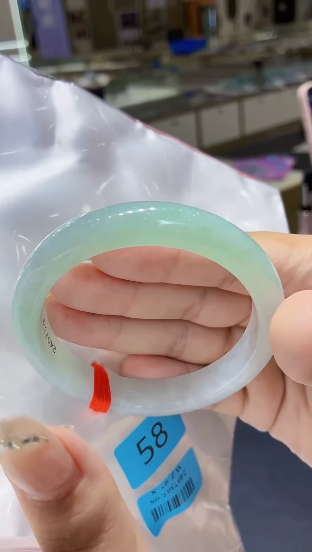 未镶嵌手镯翡翠翡翠手镯58
